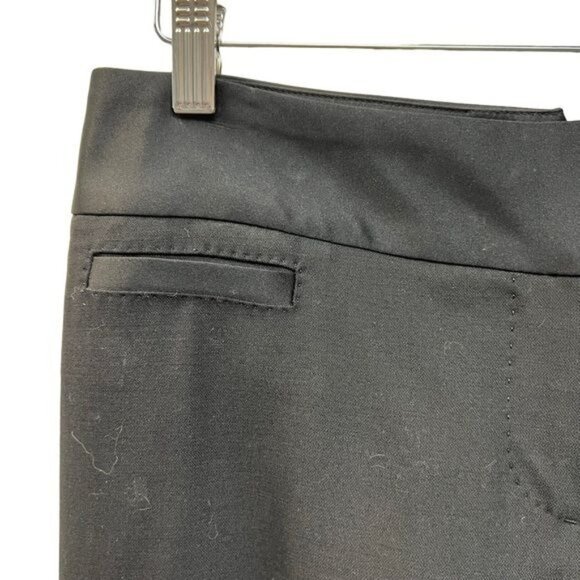 Ann Taylor Wool Blend Satin Trim Tuxedo Trouser Pants - Picture 4 of 10